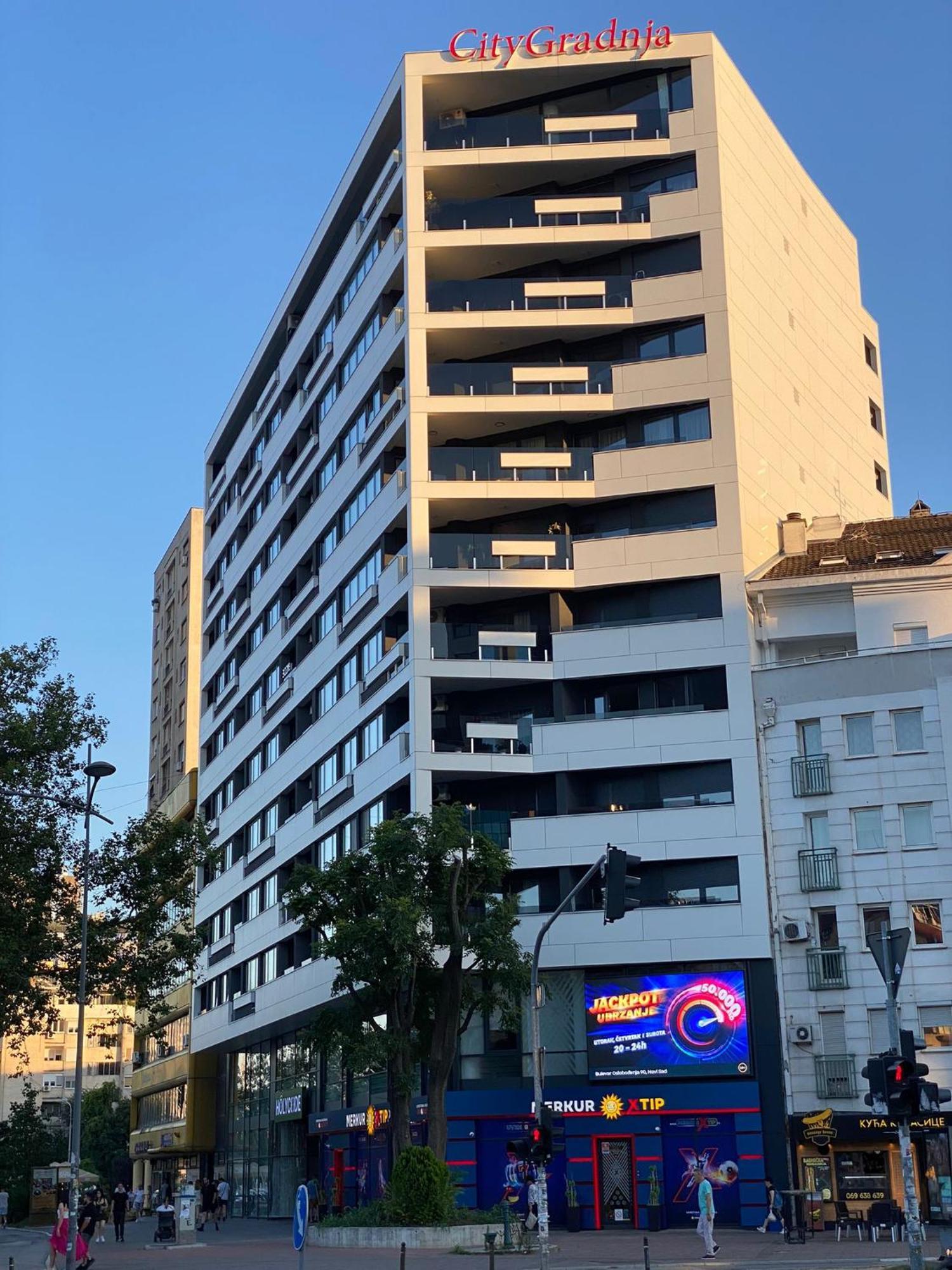 Sky Apartments Нови-Сад Экстерьер фото